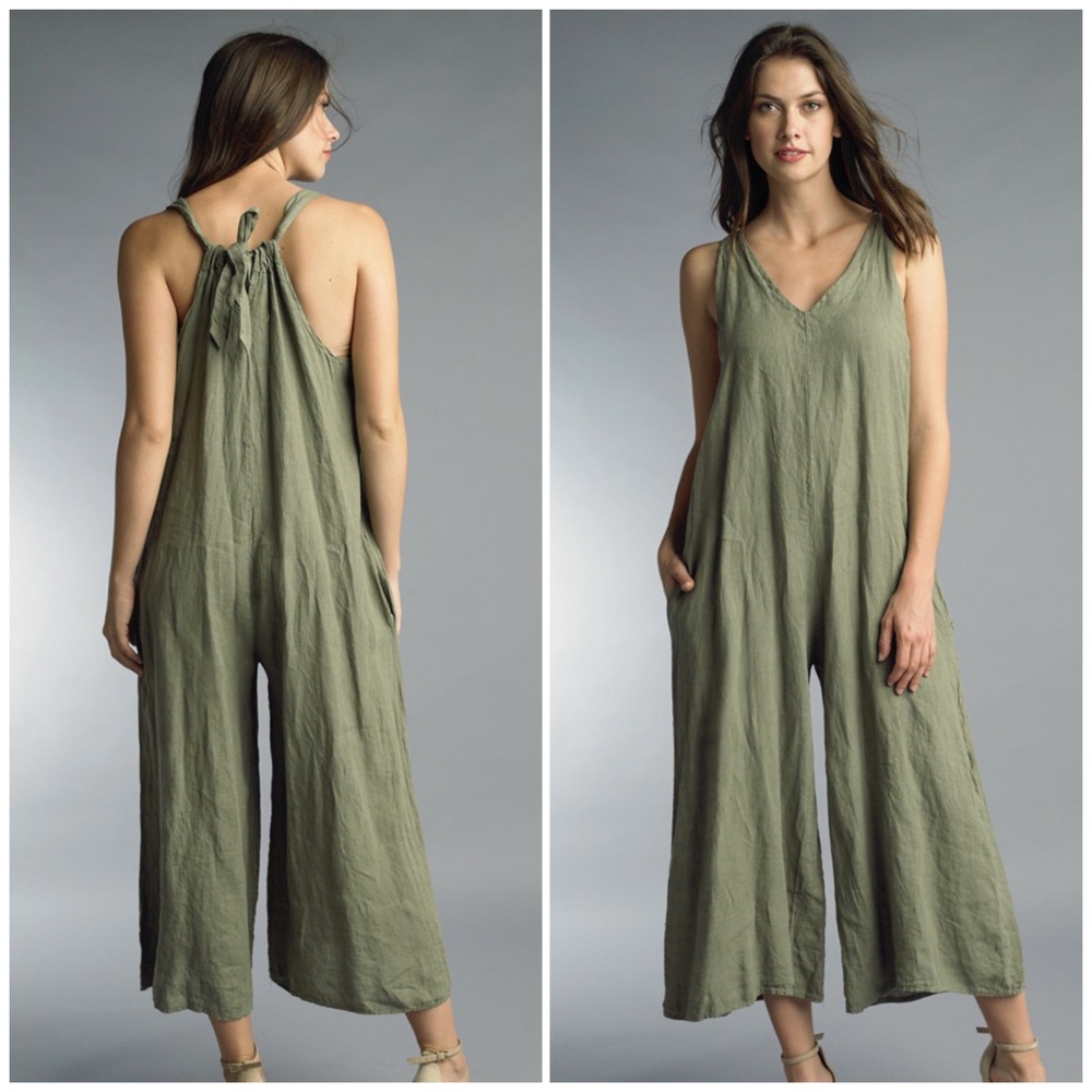 Tempo paris green jumpsuit
